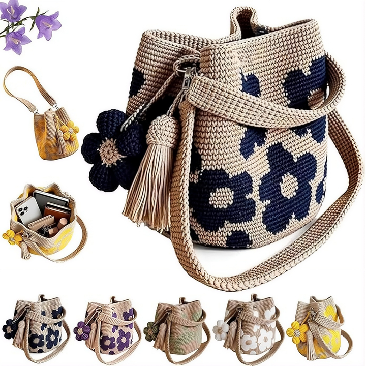 Crochet Flower Bag TrendoraXentrix