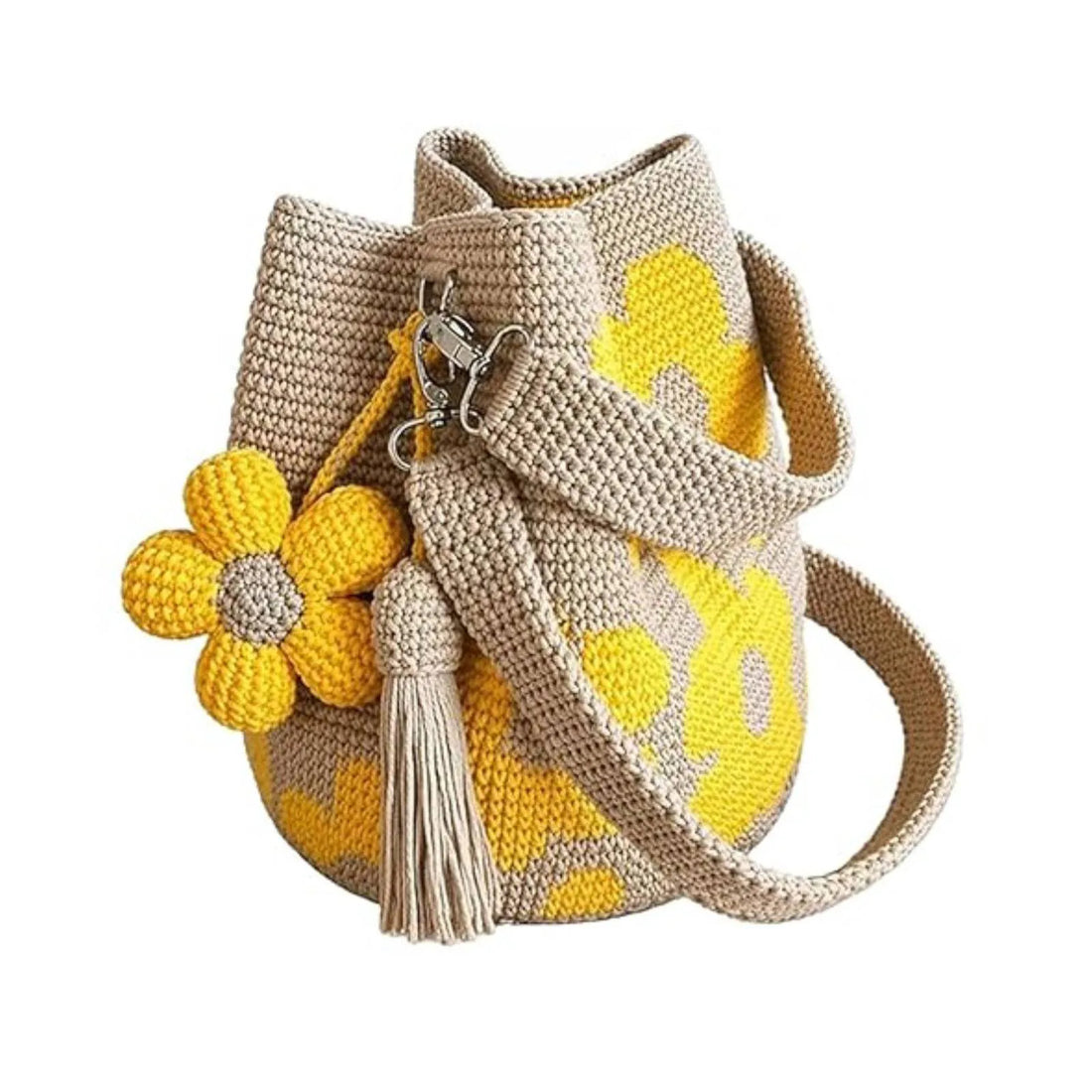 Crochet Flower Bag TrendoraXentrix